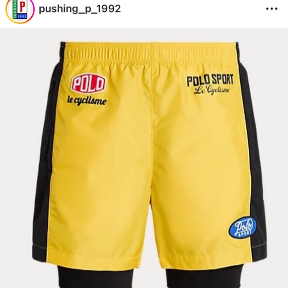 POLO LE CYCLISME 5 INCH LINED SHORTS - Picture 1 of 1